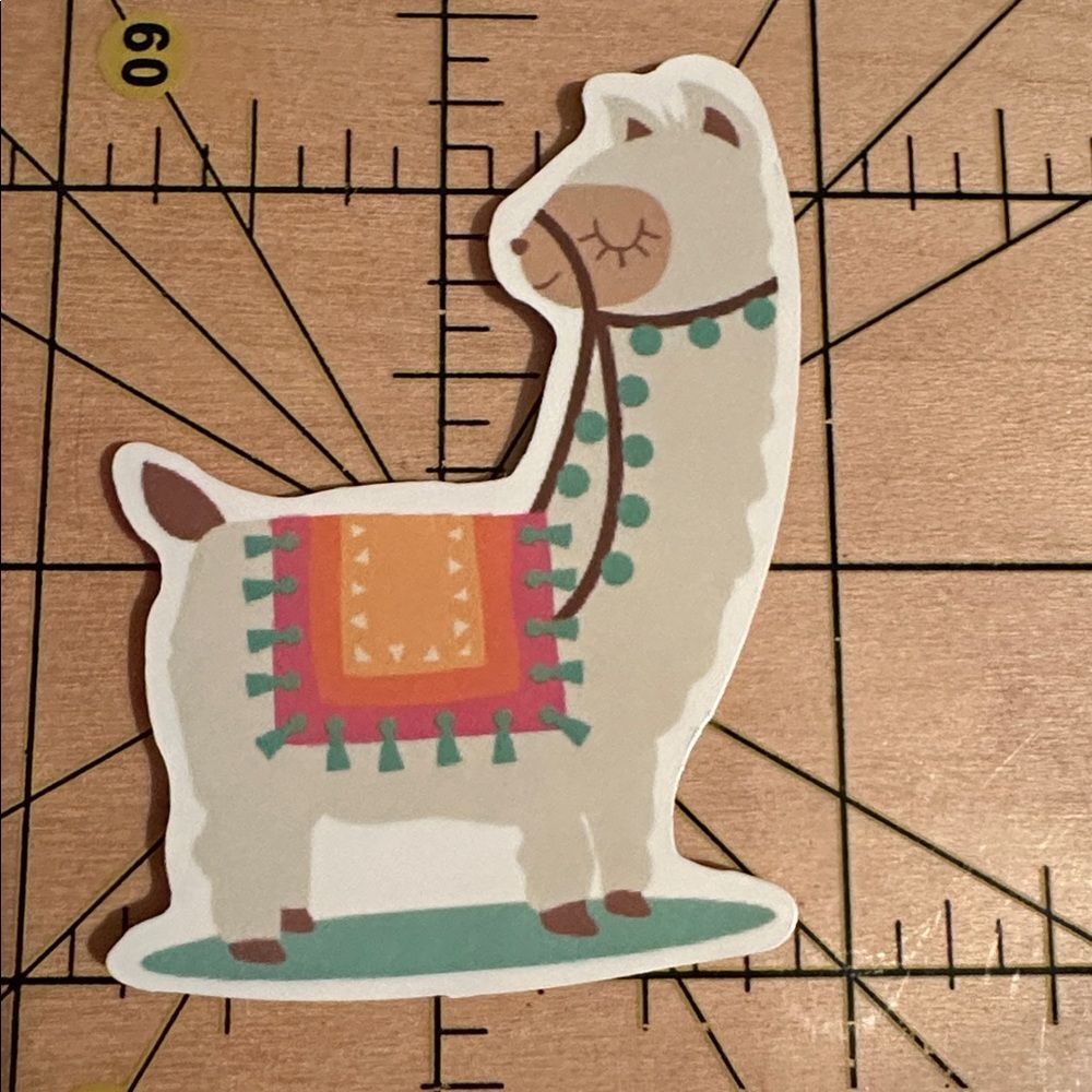 💜13/$13 +Bundle Sticker Sale | Llama Animal Waterproof Sticker